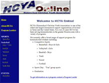Tablet Screenshot of hcya.org